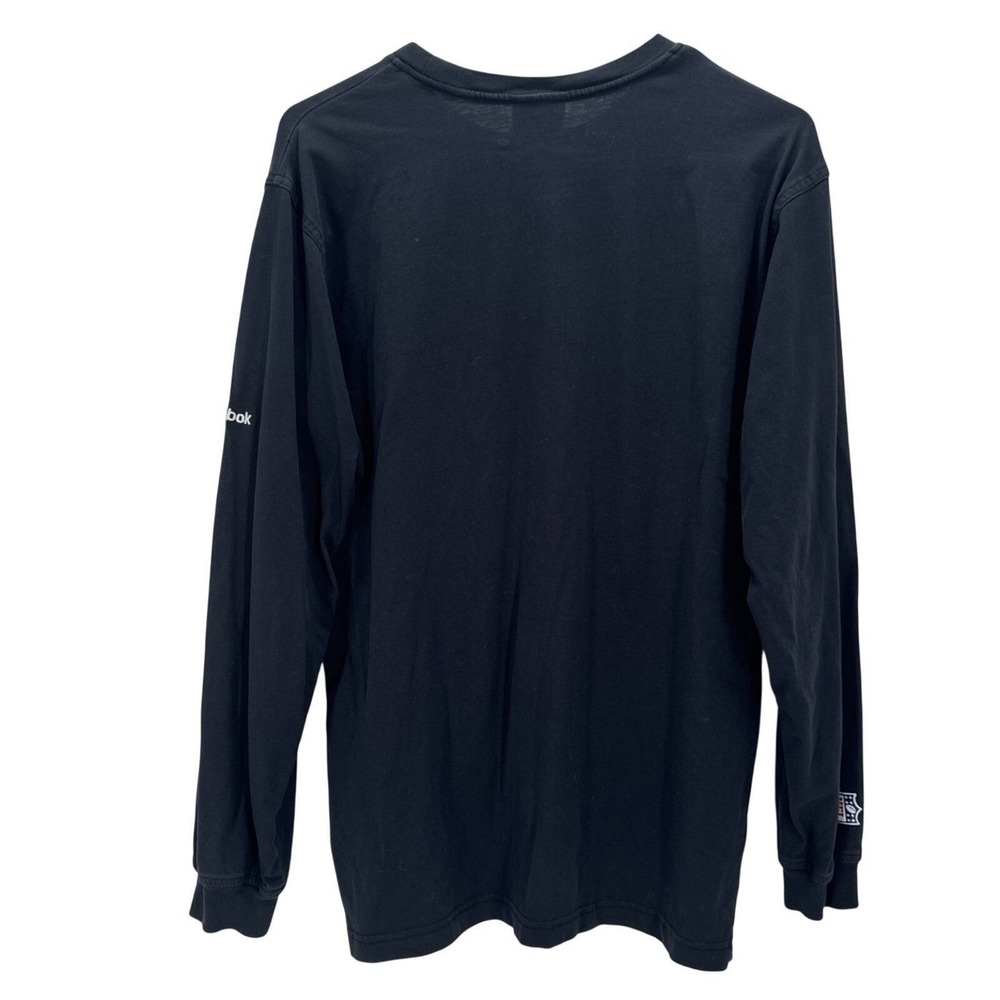 Reebok Baltimore Ravens NFL Onfield Long Sleeve Shirt Black Mens XL - Picture 2 of 10